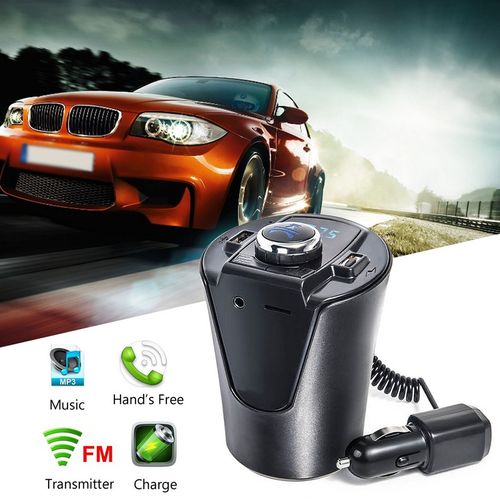 Bluetooth / USB / MP3 FM Transmitter με Φορτιστή USB 2.1A - BX6 (Είδη Αυτοκινήτου)