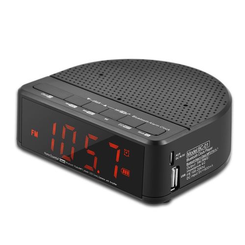 Ραδιορολόι Ξυπνητήρι και Ηχείο Bluetooth – BC01 (Ρολόγια)