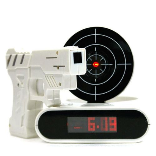 Ρολόι Ξυπνητήρι Στόχος Gun O'Clock (Ρολόγια)
