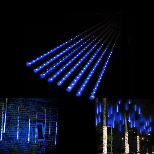 Διακοσμητικός Φωτισμός LED Βροχή - Μπλε (Εποχιακά)