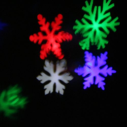Εντυπωσιακός Νυχτερινός Διακοσμητικός Φωτισμός LED 3 Χρωμάτων με 2 Slides (Εποχιακά)