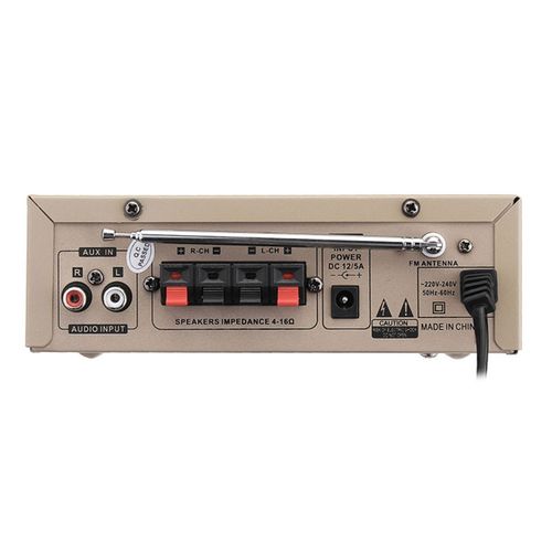 Mini Hi-Fi Στερεοφωνικός Ραδιοενισχυτής Karaoke 30W (Ήχος & Εικόνα)