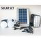 Ηλιακό Σύστημα Φωτισμού & Φόρτισης με Panel, Μπαταρία, Φακό & 2 Λάμπες LED 90LM (Φωτισμός)